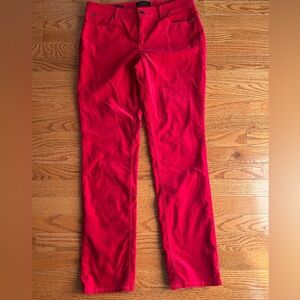 Red Velvet Jeans, size 8